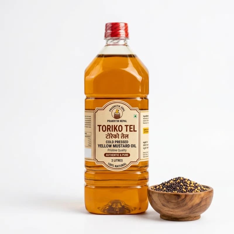 Patan Pure Cold Pressed Mustard Oil (2L)